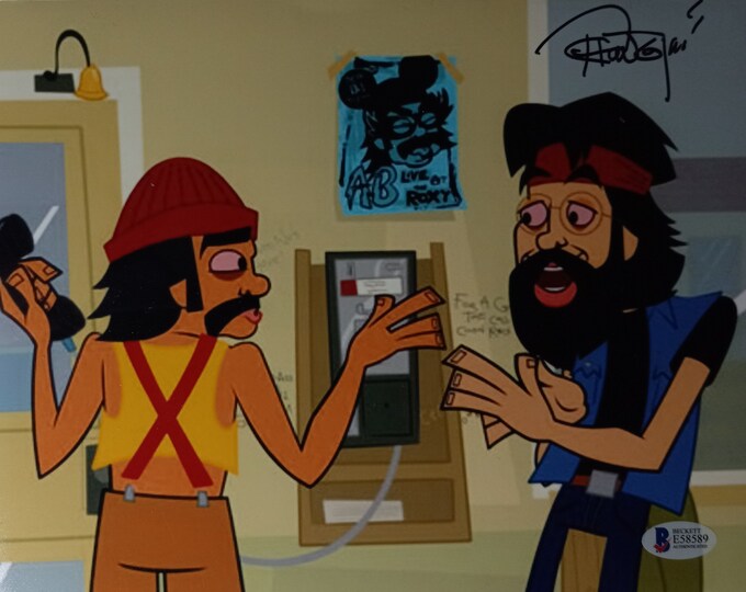 Tommy Chong 8x10 Authentic Signed Photo W/ Beckett COA