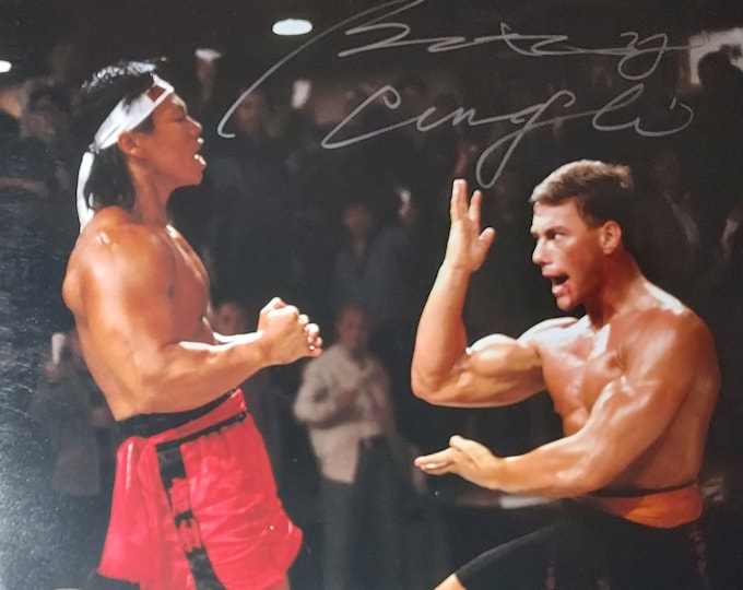 Bolo Yeung 11x14 Authentic Signed Photo W/ ACOA - Bloodsport