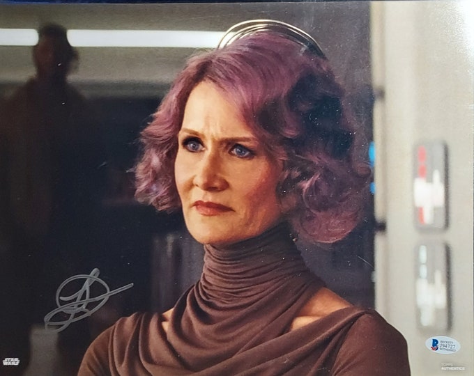 Laura Dern 11x14 Authentic Signed Photo W/ Beckett COA - Star Wars - Amilyn Holdo