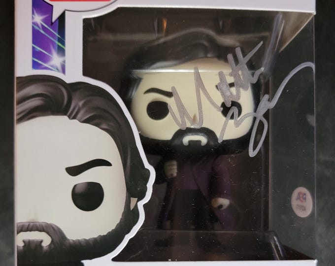 Matt Berry Authentic Signed Funko W/ PSA COA What We Do In The Shadows Laszlo