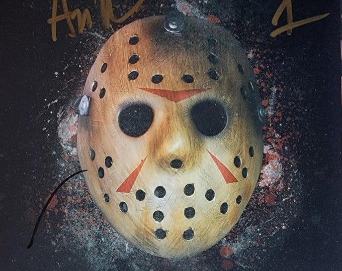 Ari Lehman Authentic Signed 8x10 Photo W/ 3rd Party COA - Friday The 13th