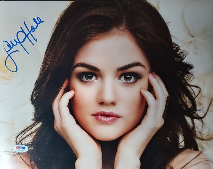Lucy Hale 11x14 Authentic Signed Photo W/ PSA COA - Pretty Little Liars