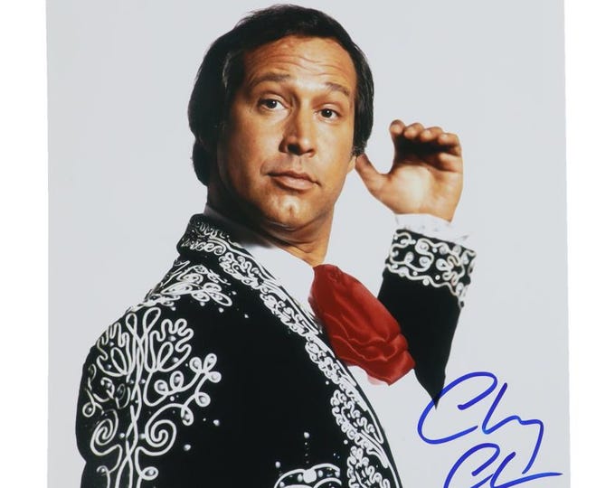 Chevy Chase 11x14 Authentic Signed Photo W/ Beckett Authentication - The Three Amigos