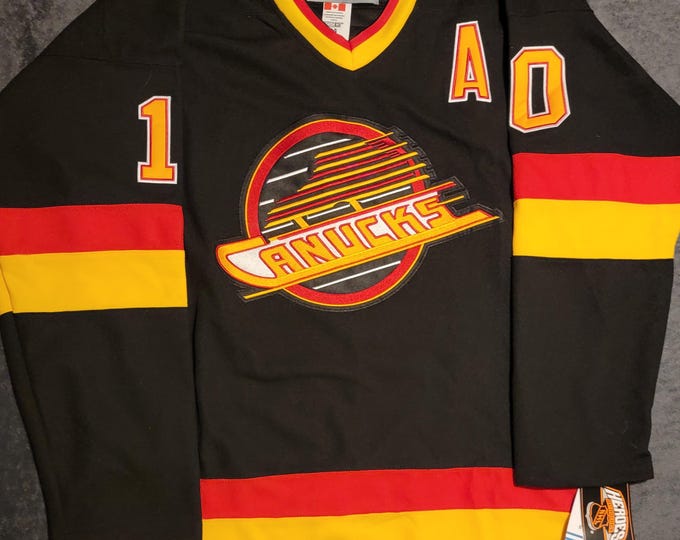 Pavel Bure Signed Jersey W/ Beckett BAS CCM Licensed NHL 1994 Stanley Cup Vancouver Canucks #10 2Xl