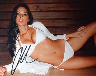 Olivia Munn Authentic Signed 8x10 Photo W/ Lighthouse COA