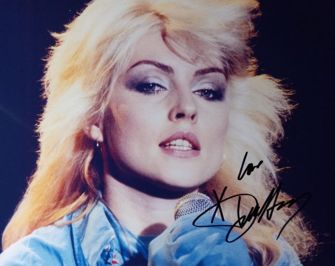 Debby Harry Authentic Signed 8.5" x 11" Autographed Photo W/ 3rd Party Authentication - Blondie