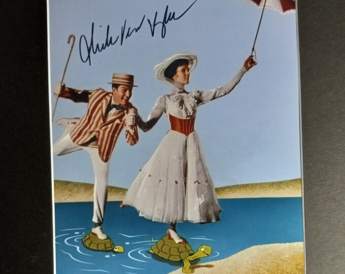 Dick Van Dyke Authentic Signed 8x10 Photo With Custom Frame Ready 11x14 Matting Display & COA - Mary Poppins