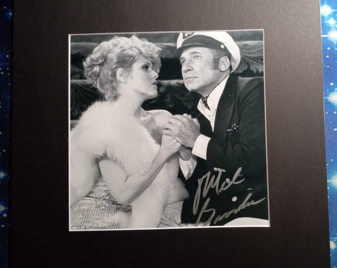 Mel Brooks 8x8 Authentic Signed Photo With A Frame Ready 12x12 Matted Display + 3rd Party Authentication