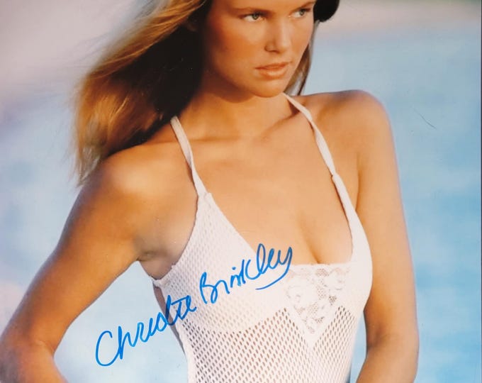 Christie Brinkley Authentic Signed 8x10 Photo W/ Beckett BAS COA