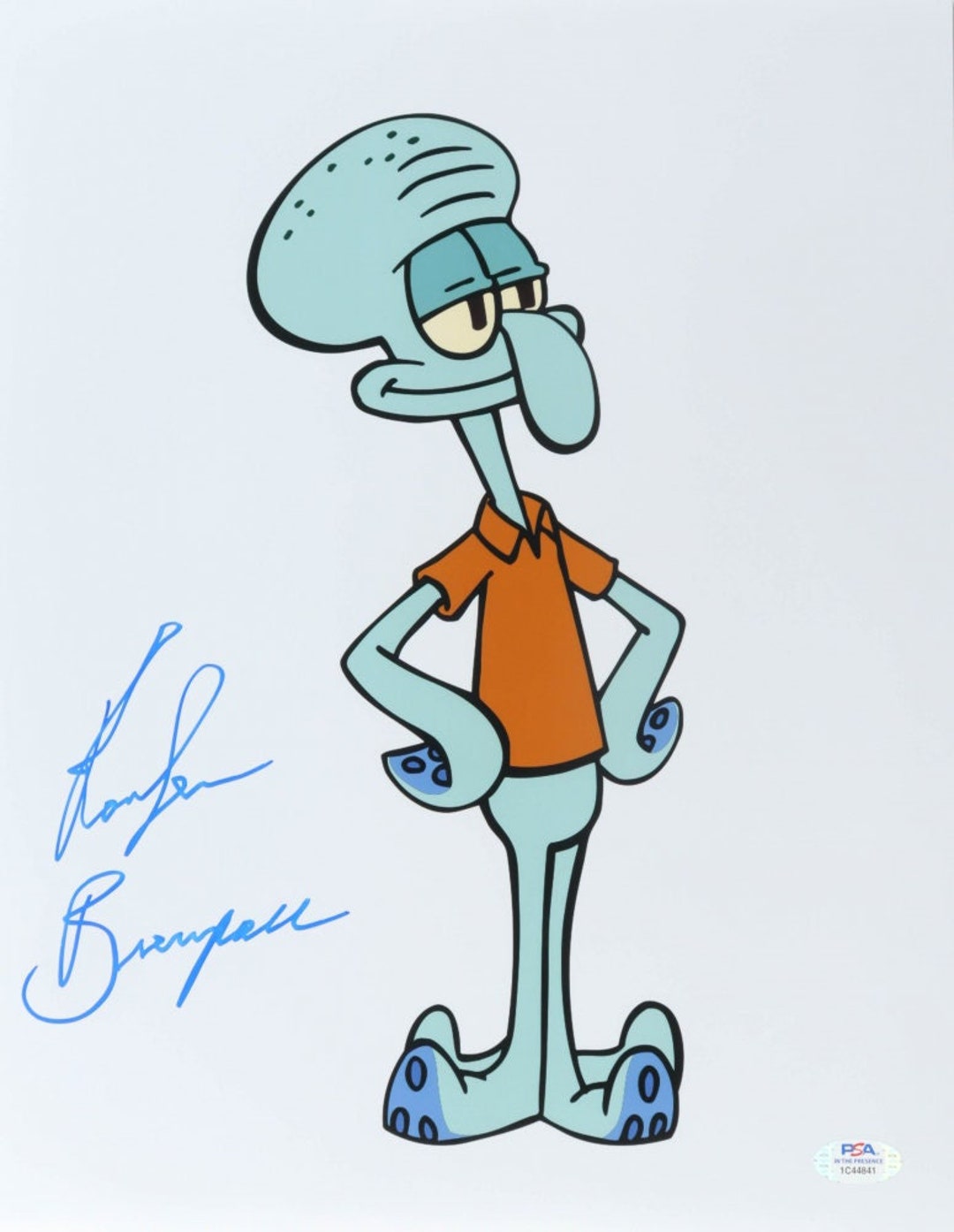 Roger Bumpass 11x14 Authentic Signed Photo W/ PSA COA