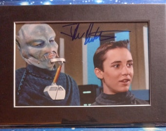 Foto firmada auténtica de John Putch de 4 x 6 con marco listo de 5 x 7 + autenticación de terceros - Star Trek