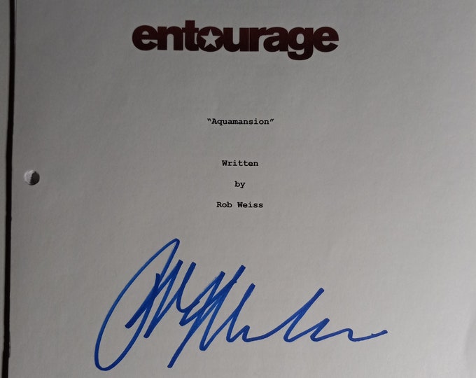 Ralph Maccio Authentic Signed Script W/ ACOA Authentication - Entourage