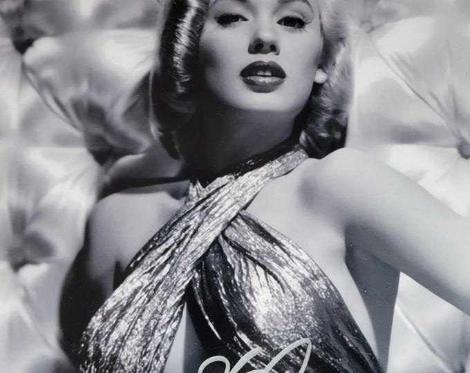 Mamie Van Doren Authentic Signed 8x10 Photo W/ PSA COA
