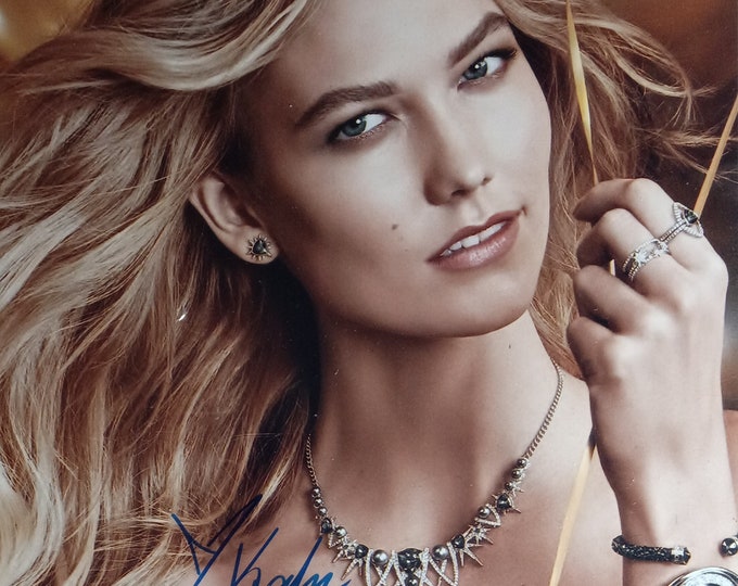 Karlie Kloss Authentic Signed 8x10 Photo W/ 3rd Party COA Authentication - Victoria's Secret Super Model