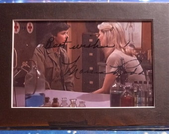 Marcia Rodd Foto firmada auténtica de 4 x 6 con marco listo para mate de 5 x 7 + autenticación de terceros