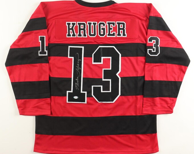 Heather Langenkamp Authentic Signed XL Jersey W/ PSA COA Nightmare On Elm Street Nancy