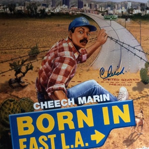 Cheech Marin 11x14 Authentic Signed Photo W/ JSA Sticker - Born In East L.A.