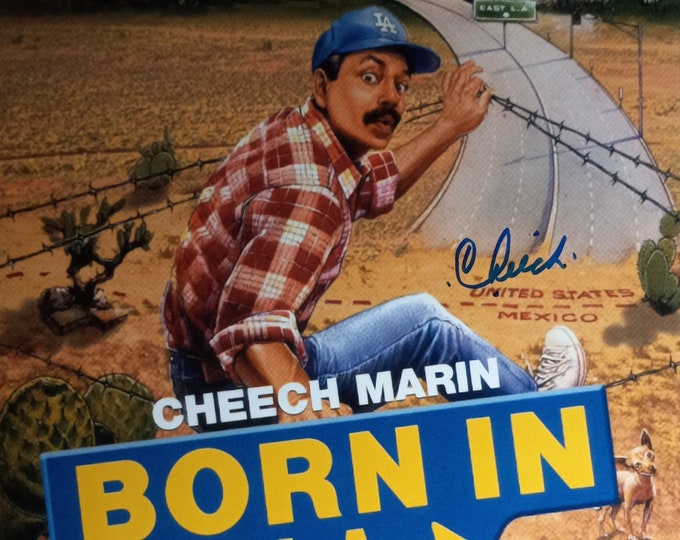 Cheech Marin 11x14 Authentic Signed Photo W/ JSA Sticker - Born In East L.A.