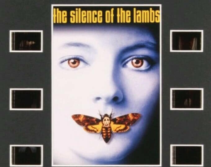 Silence Of The Lambs Original Frame Ready 8x10 Film Cell Display W/ COA