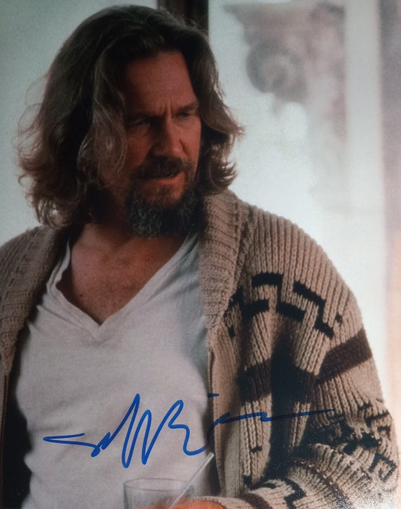Jeff Bridges Authentic Signed 8x10 Photo W Lighthouse COA the Dude Big Lebowski Signed 2017 Etsy