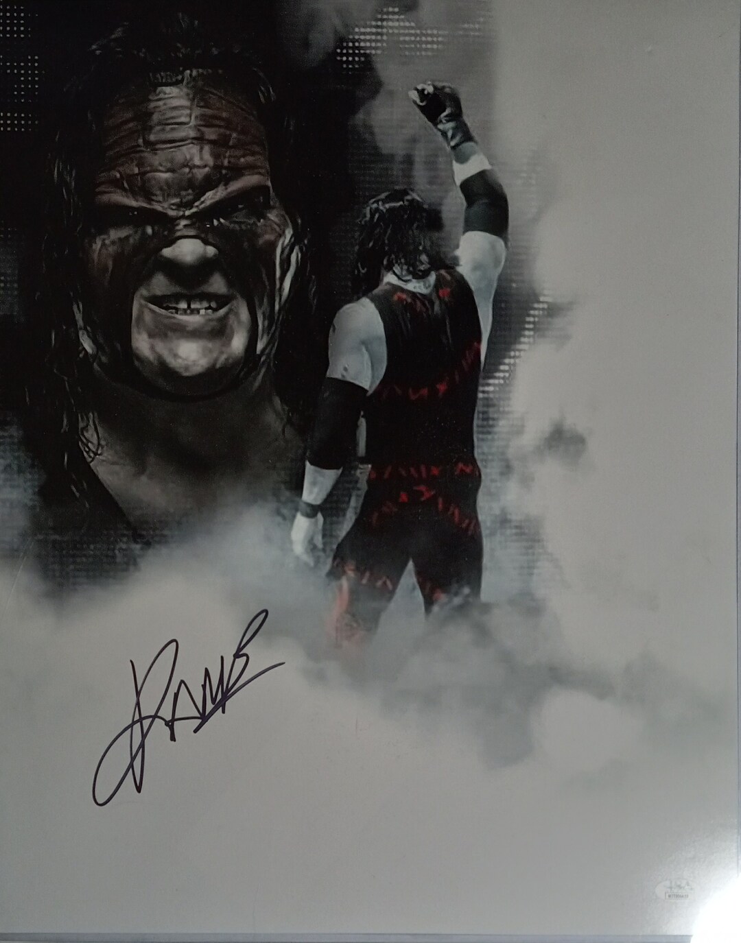Kane Autograph WWE Kane 16x20 Authentic Signed Photo W/ JSA COA - Big Red Machine - Etsy
