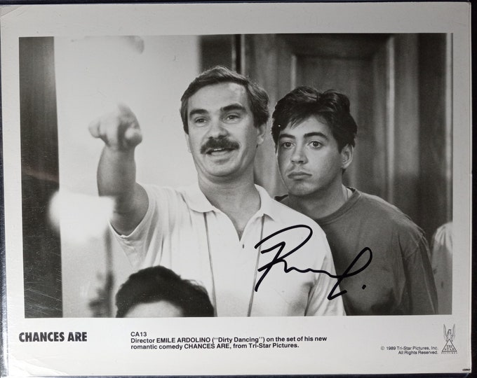 Robert Downey Jr. Authentic Signed 8x10 Photo W/ A1COA - Chances Are