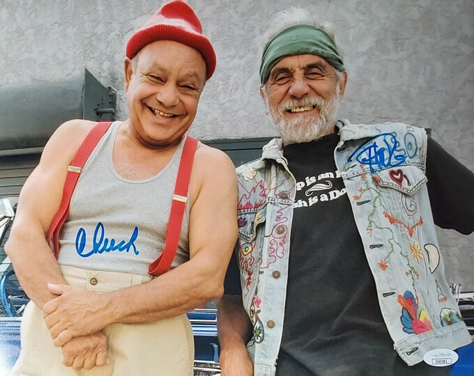 Cheech & Chong 11x14 Authentic Dual Signed Photo W/ JSA COA