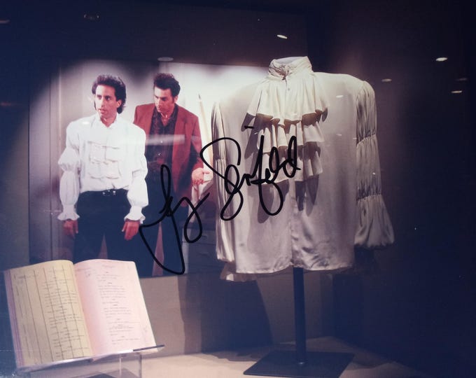 Jerry Seinfeld 8.5x11 Authentic Signed Photo W/ 3rd Party Authentication - Seinfeld - Puffy Shirt