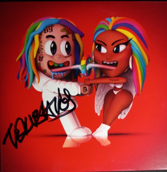 Tekashi 6ix9ine Authentic Signed 
