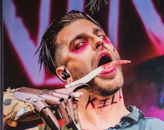 Spencer Charnas Authentic Signed 11x14 Photo W/ JSA COA - Ice Nine Kills