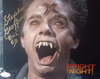 スティーブン・ジェフリーズ直筆サイン入り8x10写真「Evil Ed Fright