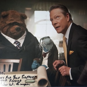 Chris Cooper Authentic Signed 8x10 Photo W/ COA - Inscribed: &quot;Marc, Thanks For Your Support, Your Friend&quot; - The Muppet Movie