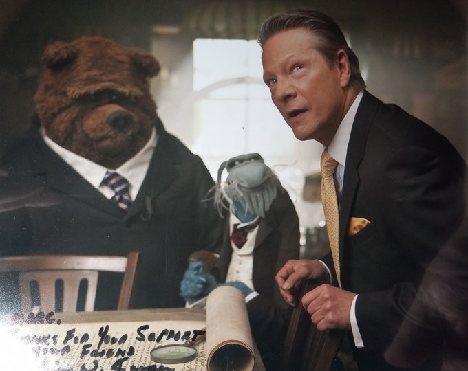 Chris Cooper Authentic Signed 8x10 Photo W/ COA - Inscribed: "Marc, Thanks For Your Support, Your Friend" - The Muppet Movie
