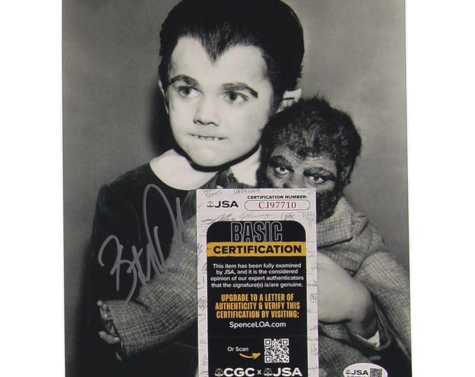 Butch Patrick Authentic Signed 8x10 Photo W/ JSA COA The Munsters Eddie