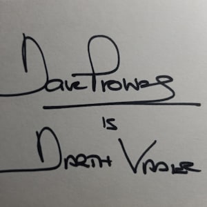 David prowse signed - Etsy 日本