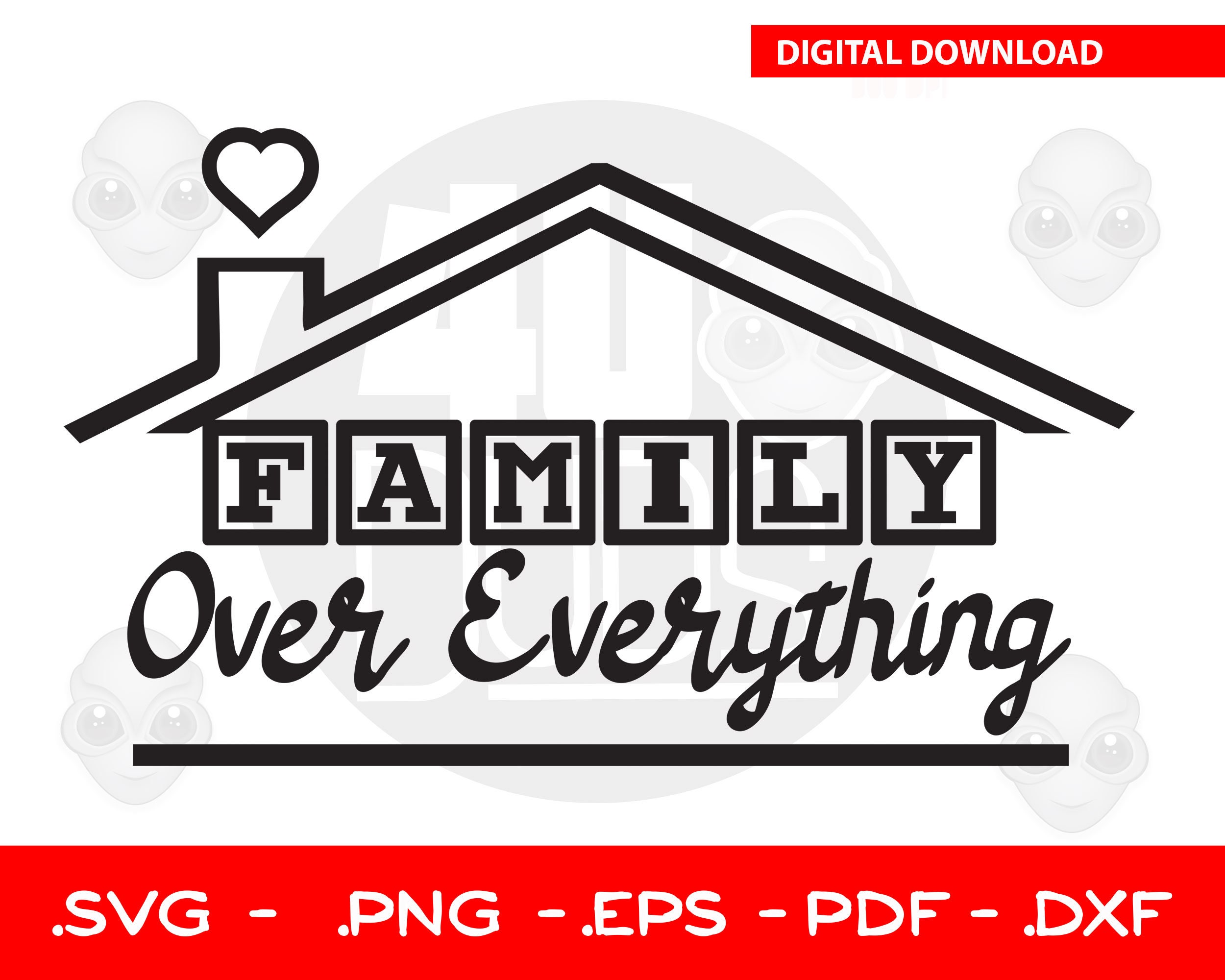 Family Over Everything Svg Family Svg Family Shirt Svg Etsy