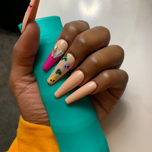 Eye Heart You Press On Nails