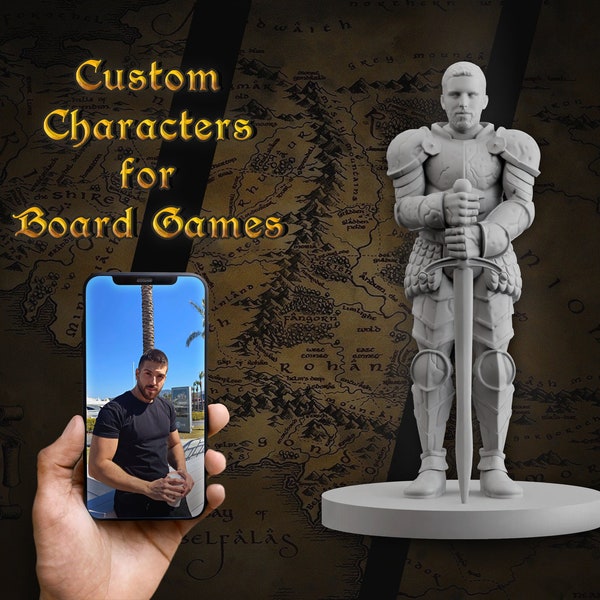 Custom Game Statues Etsy