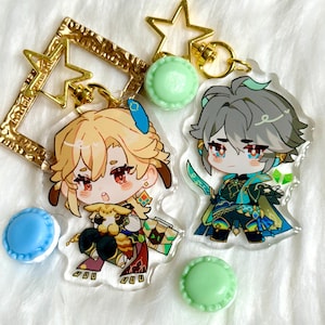 原神 アクリルチャーム l カヴェ＆アルハイサム