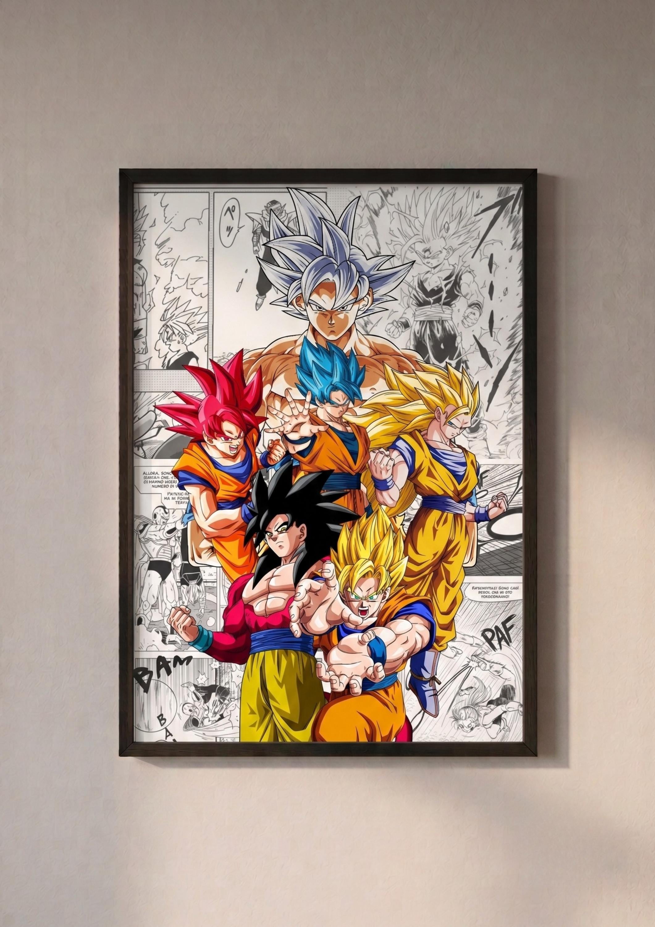 Dragon ball z poster - Etsy 日本