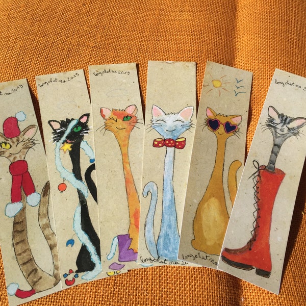 Cardboard Chat bookmarks