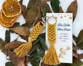 Macrame Keychain/Bulk Keychain/Wedding Favor for guests/ Birthday Giveaway /Henna Favor/Cheap Favor / Gifts for Guests / Wholesale Favor
