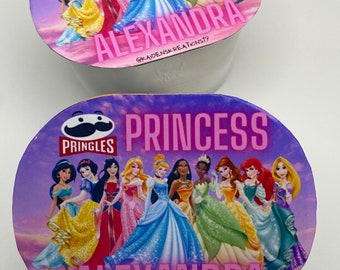Personalized Princess Pringles | Custom Snack Stacks (Digital File)