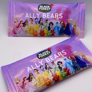 Custom Theme Gummy Bears For any Occasion and Event | Black Forest Gummi Bears| All Events | Custom Party Favors