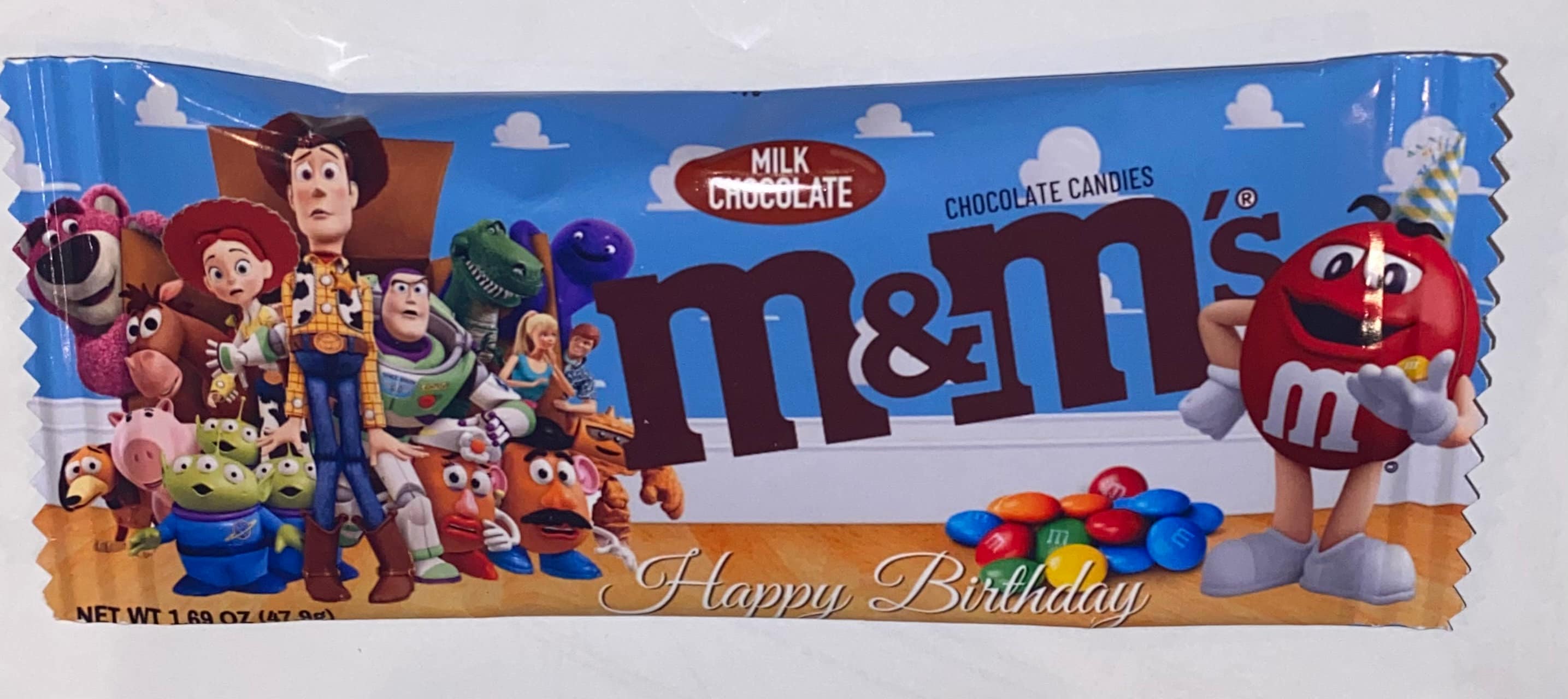 Toy Story M&M Candy Label Toy Story Party Favors Custom Candy