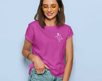Tortuga Taino Tee - Camiseta Tortuga, Ropa Taína, Camiseta Puerto Rico, Camiseta Boricua, Camisa Puertorriqueña, Camisa Símbolo Taíno