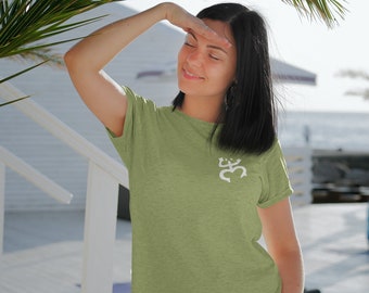 Coqui Taino Tee (Heather) - Puerto Rico coqui tshirt, Taino frog shirt, Boricua tshirt, Puerto Rican shirt, Taino symbol shirt