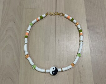 Handmade One of a kind Y2K Beaded Choker Necklace