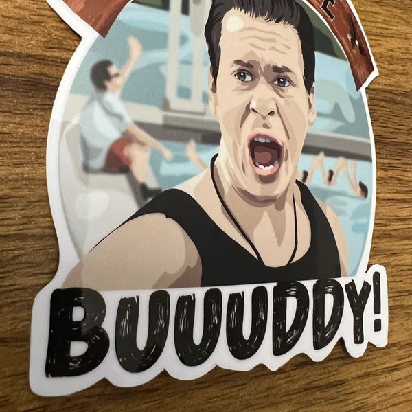 Heavyweights | Buddy System | Lars | Vinyl Sticker | Vinyl Decal | Laptop Sticker | Water Bottle Sticker