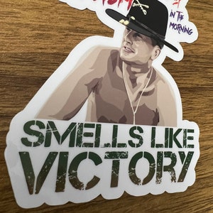Apocalypse Now Vinyl Sticker | Smells Like Victory Movie Decal